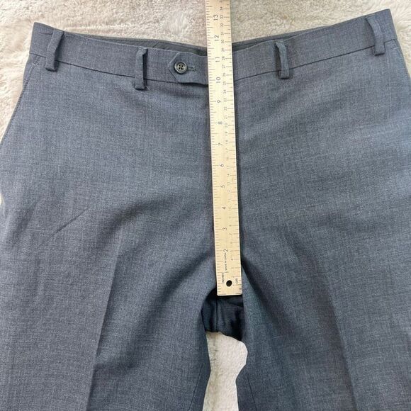 Lauren Ralph Lauren High Performance Wool Dress Pants Mens 36R Grey Trouser - Picture 3 of 7